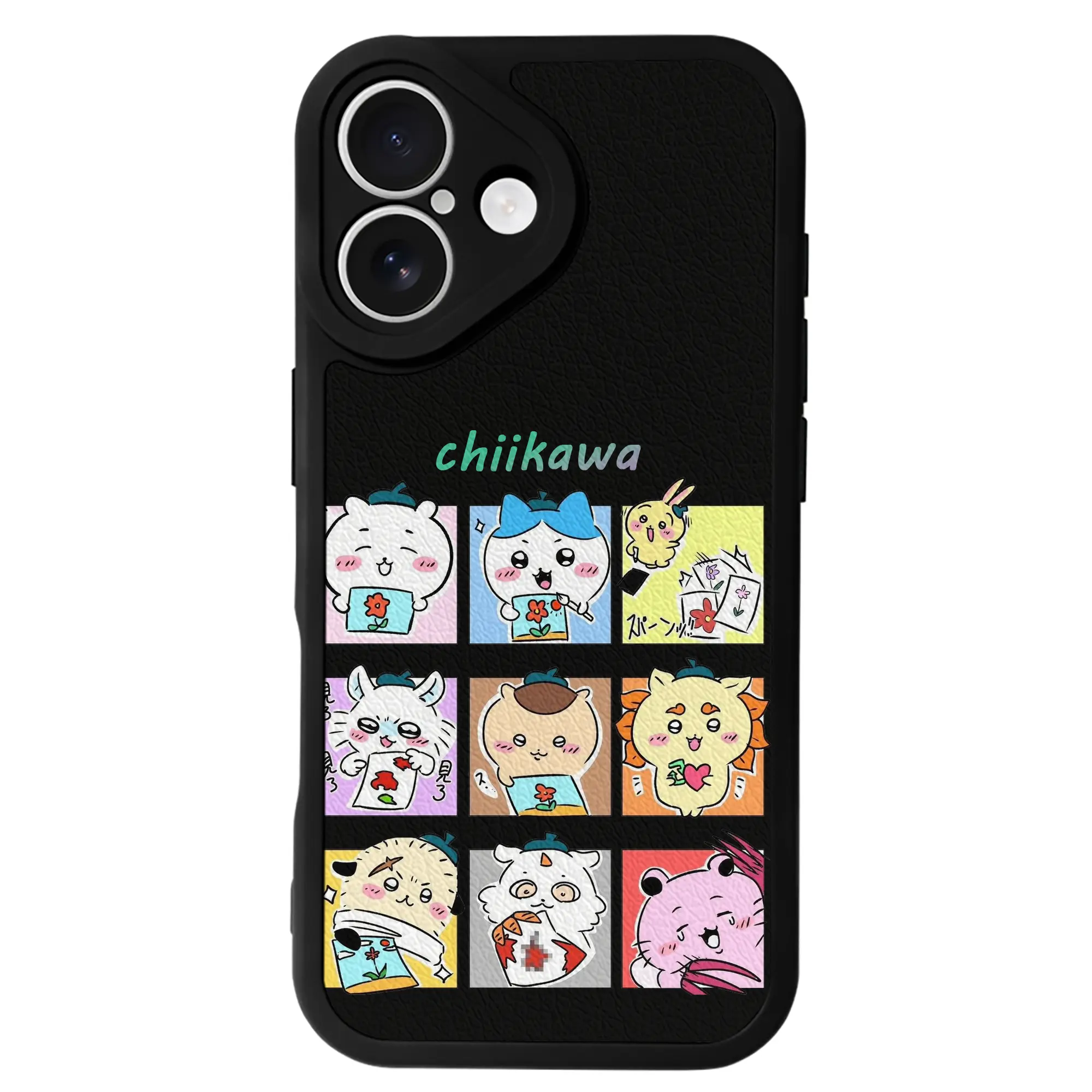 ちい が わ グッズ ちいかわ - IPhone 16シリーズ対応 ・ シリコンスマホケース ・ レザー調 ・ 高精度フィット ・ 耐衝撃 ・ ワイヤレス充電対応 ・ 精密カット